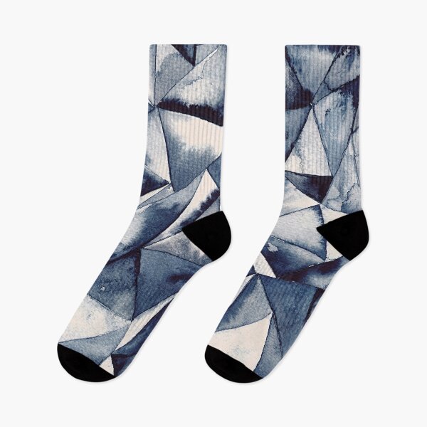 Item preview, Geometric abstract polygon triangles pattern designed and sold by cutecrazytshirt.