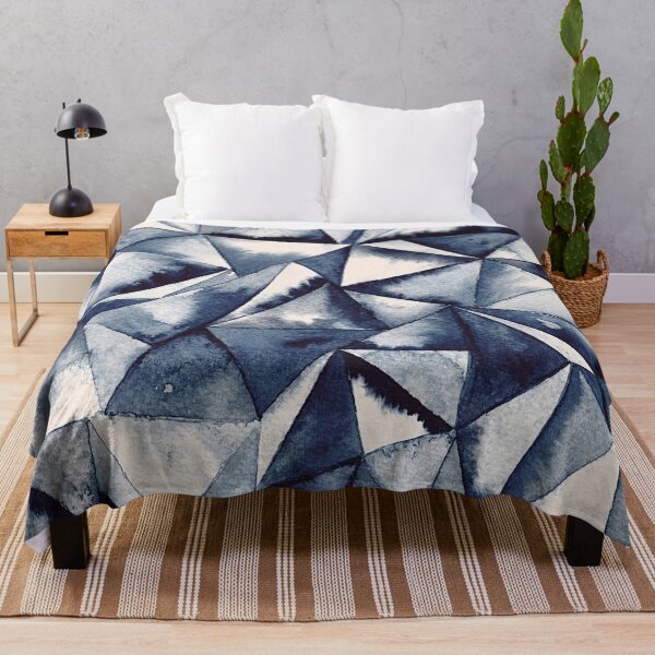 Item preview, Geometric abstract polygon triangles pattern designed and sold by cutecrazytshirt.