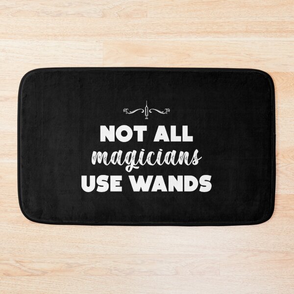 Item preview, Not All Magicians Syringe Cosmetic Nurse Injector graphic designed and sold by jakehughes2015.