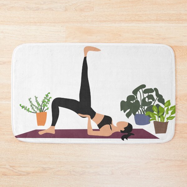 Item preview, Yoga girl designed and sold by Adluska.