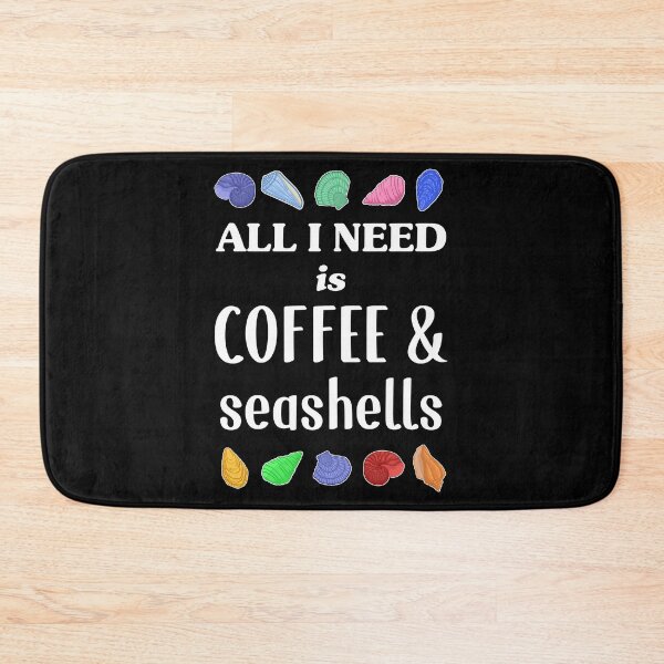 Item preview, Coffee Seashells Collector Shelling print designed and sold by jakehughes2015.