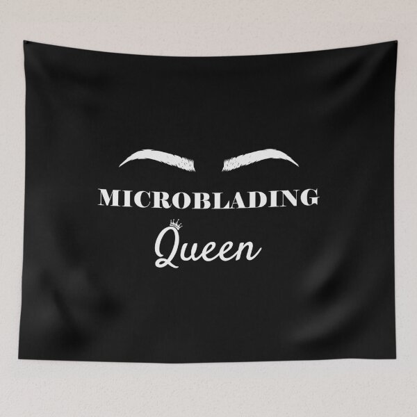 Item preview, Funny Brow Artist Esthetician Microblading Queen graphic designed and sold by jakehughes2015.