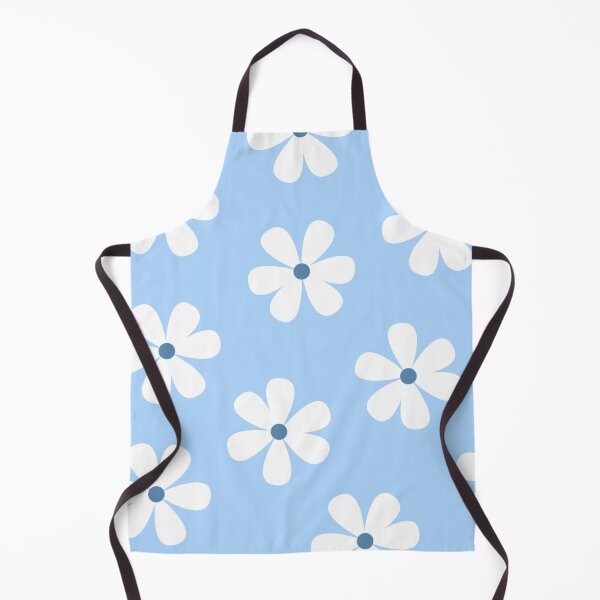 Item preview, Indie Minimal Blue Flower Pattern designed and sold by Julian Adams.