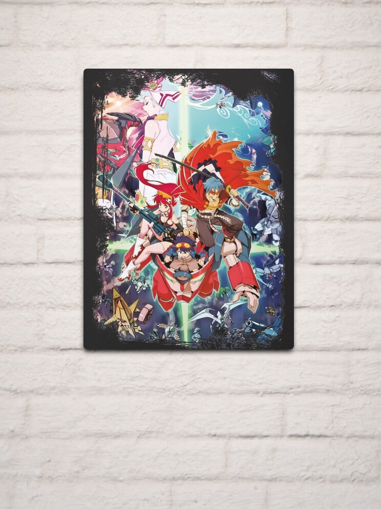 Tengen Toppa Gurren Lagann' Poster, picture, metal print, paint by