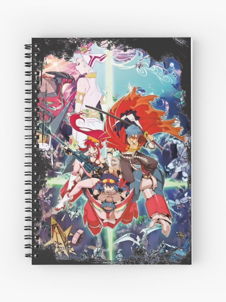 Silent Envy Line Ruled Spiral Anime Notebook - a-ka-neArt - Shop