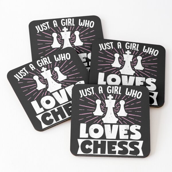 Item preview, Just A Girl Who Loves Chess Vintage Chess Player designed and sold by SnowStore98.