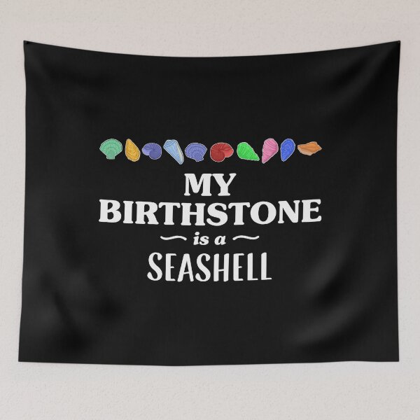 Item preview, Birthstone Seashell Collecting Shelling graphic designed and sold by jakehughes2015.