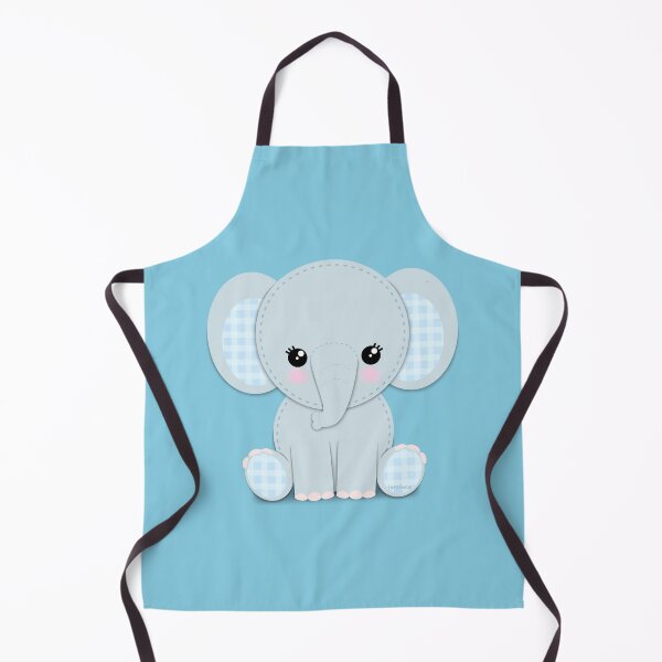 Item preview, Little Blue Elephant designed and sold by ArteAnnie.