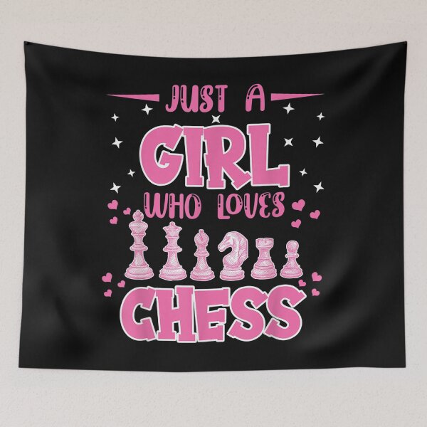 Item preview, Just A Girl Who Loves Chess #3 designed and sold by SnowStore98.