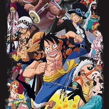 Posters 5 Pièce Anime Manga Personnages De Bande Dessinée Oeuvre