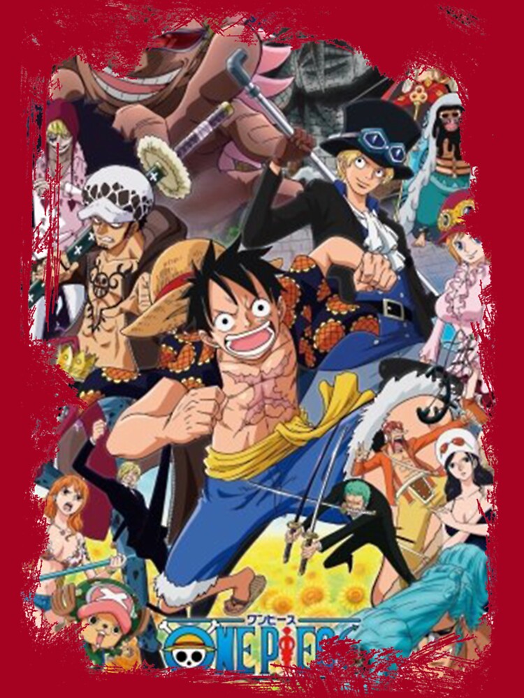 One Piece Characters Anime Poster