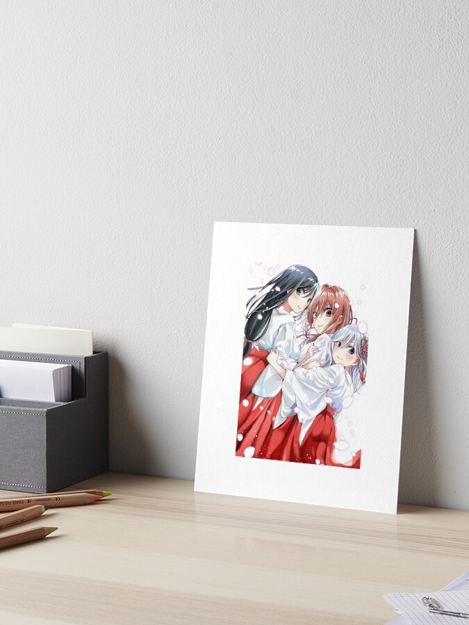 Matchmaking of the Amagami Household Girls Yae Asahi and Yuna Poster for  Sale by BishoujoDesign