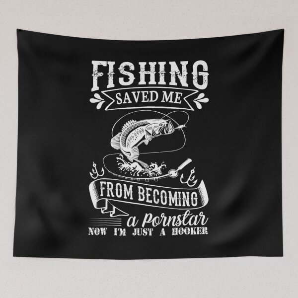 Item preview, Funny quotes Fishing save me gift designed and sold by BrennaEirlys.