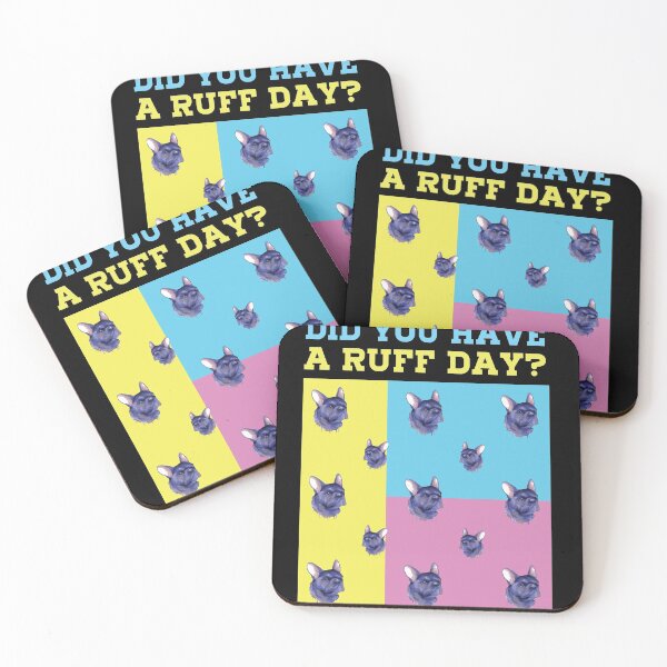 Item preview, Did you have a Ruff day Funny Dog Frenchie French Bulldog  designed and sold by Rzelemenz.