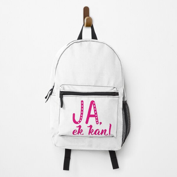 Item preview, Yes, I can - Afrikaans text. Lettering. Ja, ek kan designed and sold by pidzam4e.