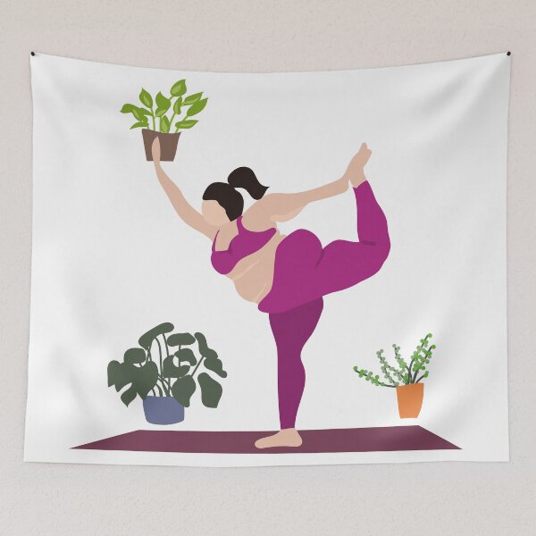 Item preview, Yoga girl designed and sold by Adluska.