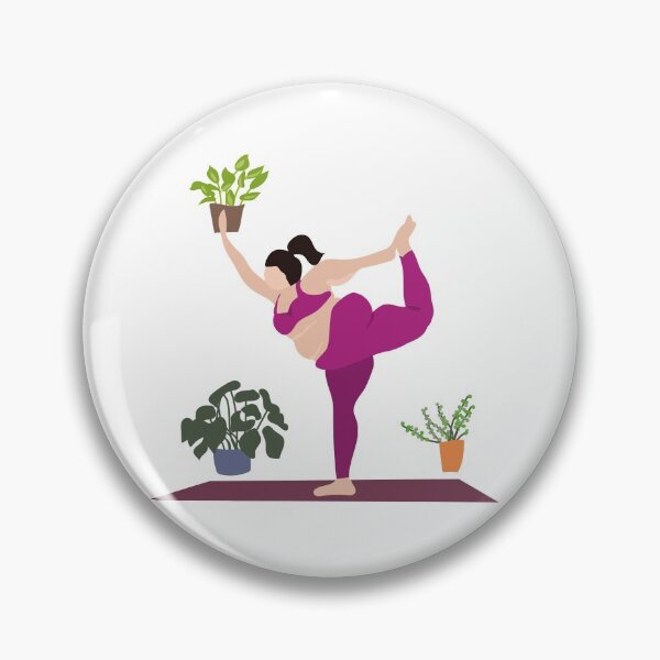Item preview, Yoga girl designed and sold by Adluska.
