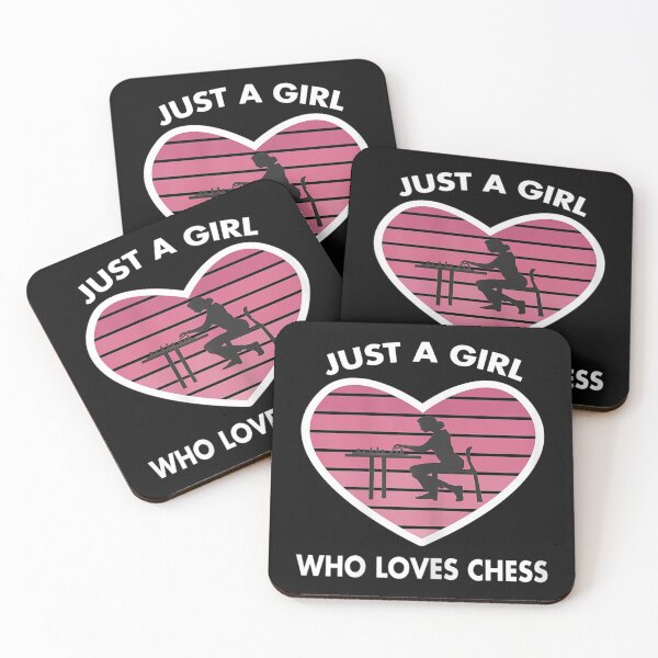 Item preview, Just A Girl Who Loves Chess Womens Novelty designed and sold by SnowStore98.