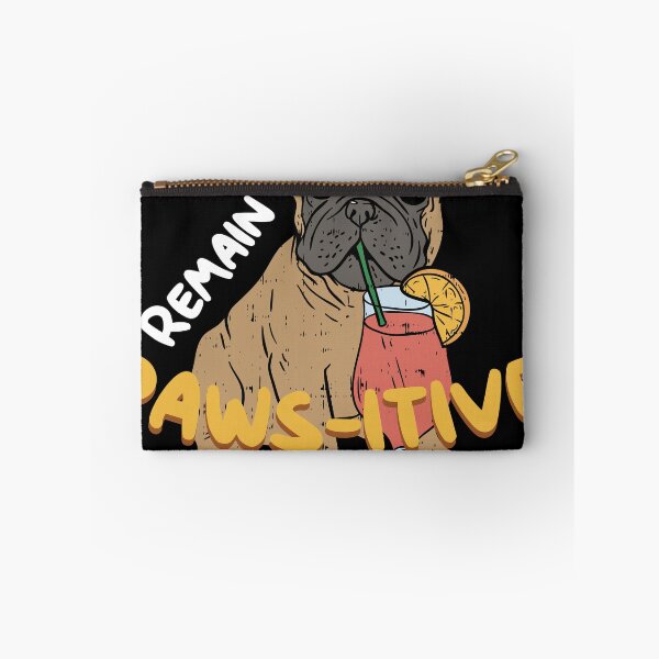 Item preview, Remain Pawsitive Funny Dog Frenchie French Bulldog Lover  designed and sold by Rzelemenz.
