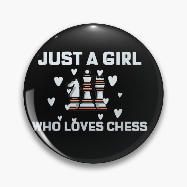 Item preview, Just A Girl Who Loves Chess #4 designed and sold by SnowStore98.