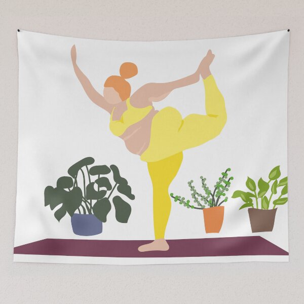 Item preview, Yoga girl designed and sold by Adluska.