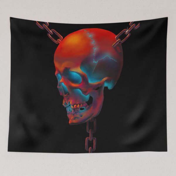 Item preview, Skull in Chains designed and sold by Howehappy.