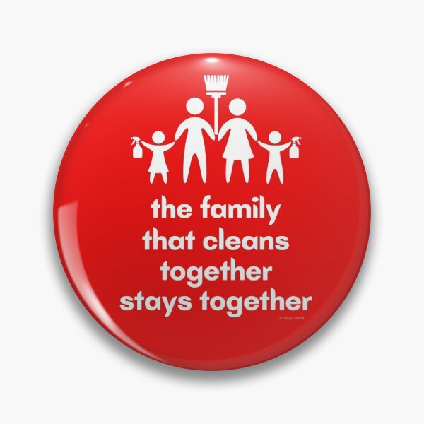 Item preview, The Family That Cleans Together Broom and Spray Bottle Fun designed and sold by SavvyCleaner.