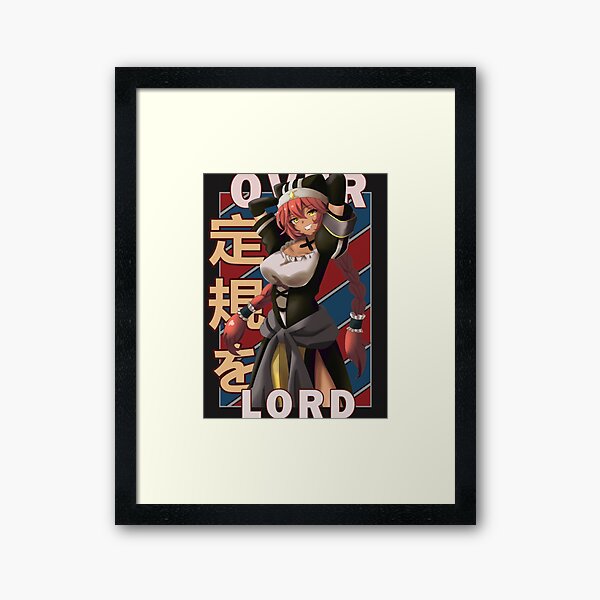 Lupusregina Beta OverLord Ōbārōdo weeaboo guild Anime Merch Retro