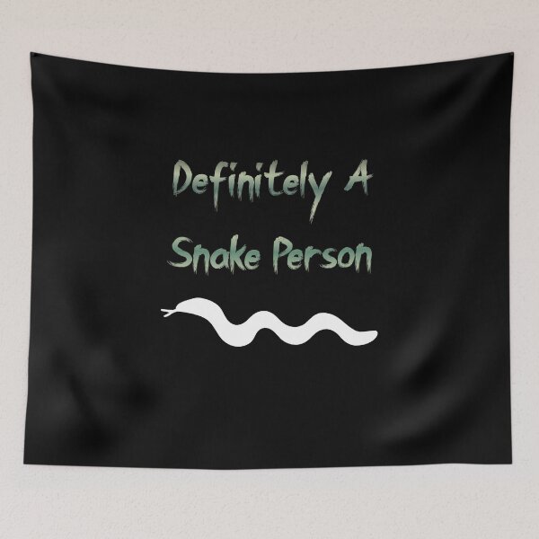 Item preview,  Definitely A Snake Person designed and sold by Rulaly.