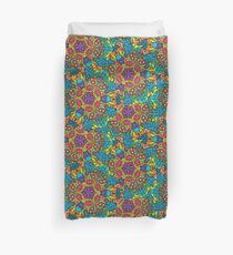 Psychedelic LSD Trip Ornament 0006 Duvet Cover