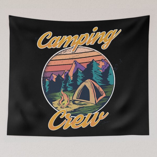 Item preview, Camping Crew Graphic designed and sold by infleims.