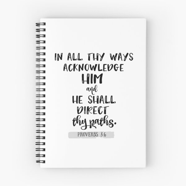 Item preview, He Shall Direct thy Paths Bible Verse designed and sold by motivateme.