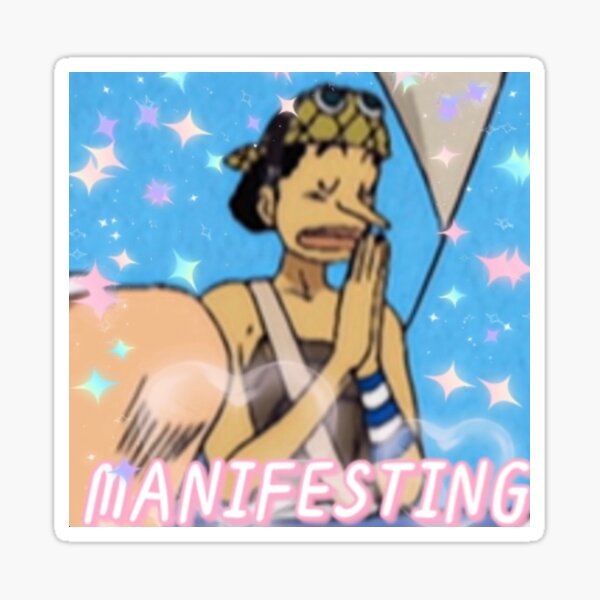 Item preview, Manifesting Usopp designed and sold by Kristiniweenie.