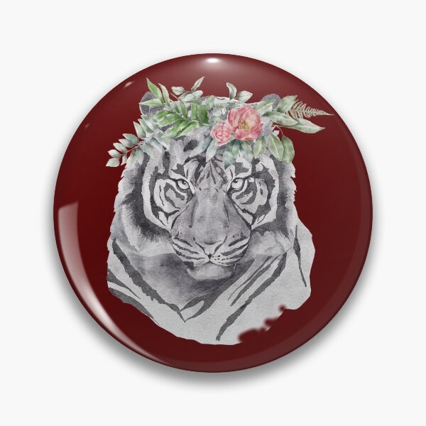 Item preview, WANDERLUST FLOWER CROWN TIGER EYES designed and sold by CeraRoss.