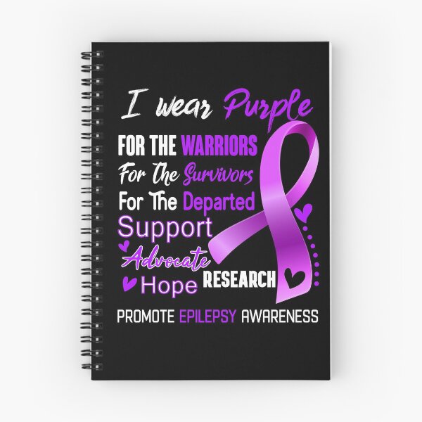 Item preview, I Wear Purple For The Warriors Promote Epilepsy Awareness designed and sold by hvoid41.