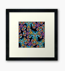 Psychedelic LSD Trip Ornament 0007 Framed Print