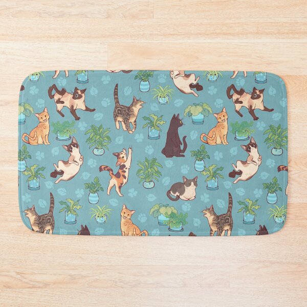 Item preview, Cozy michis in blue designed and sold by Colordrilos.