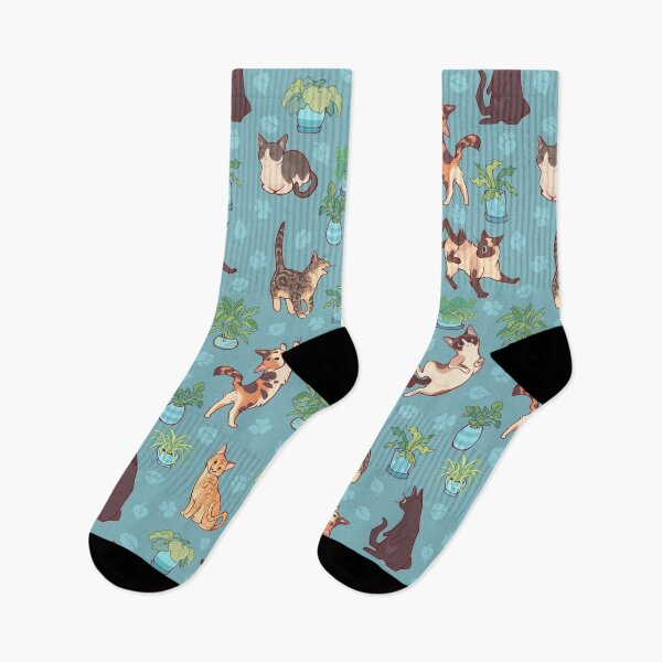 Item preview, Cozy michis in blue designed and sold by Colordrilos.