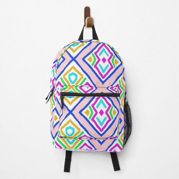 Item preview, Just Joking Pink Blue Green Yellow Purple Pattern designed and sold by Sector18.