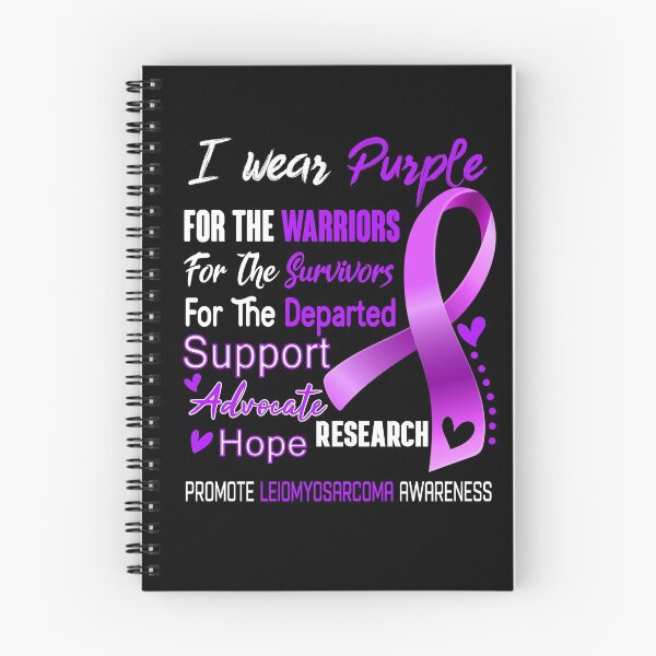 Item preview, I Wear Purple For The Warriors Promote Leiomyosarcoma Awareness designed and sold by hvoid41.
