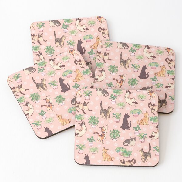 Item preview, Cozy michis in pink designed and sold by Colordrilos.