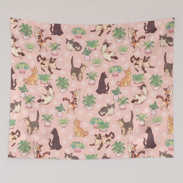 Item preview, Cozy michis in pink designed and sold by Colordrilos.
