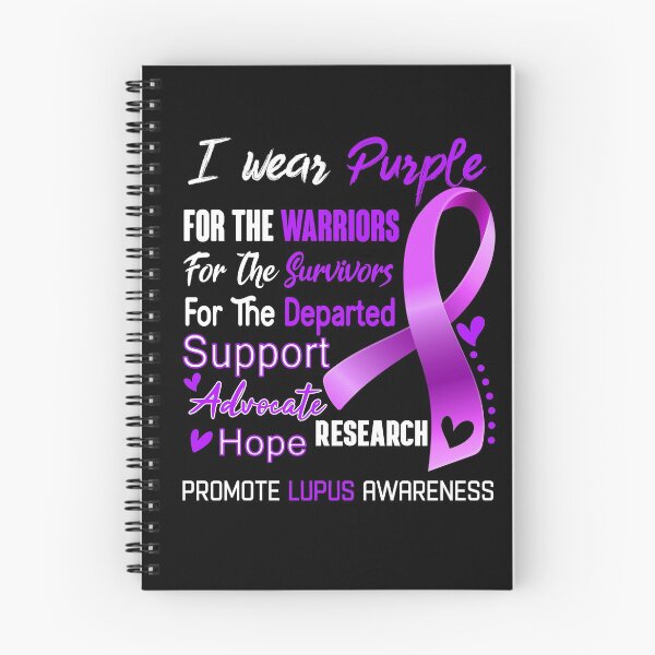Item preview, I Wear Purple For The Warriors Promote Lupus Awareness designed and sold by hvoid41.