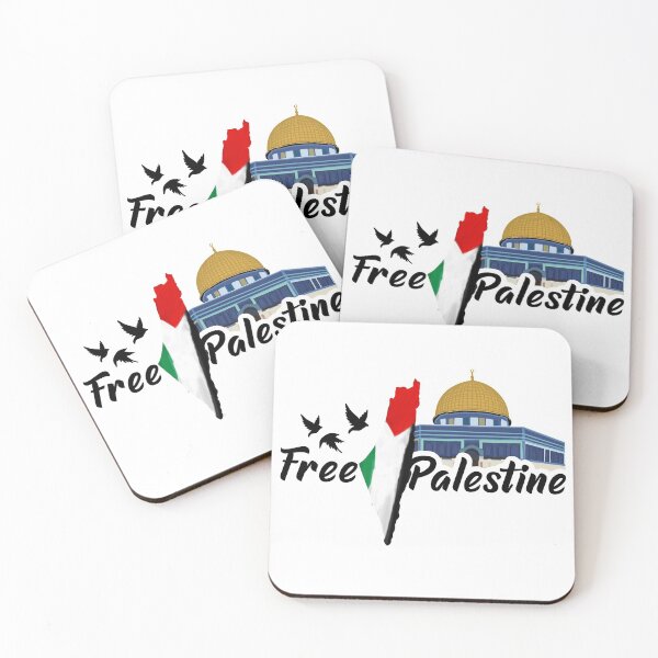 Item preview, Free palestine, dome of the rock, palestine map, palestine flag designed and sold by sweet dreamer.