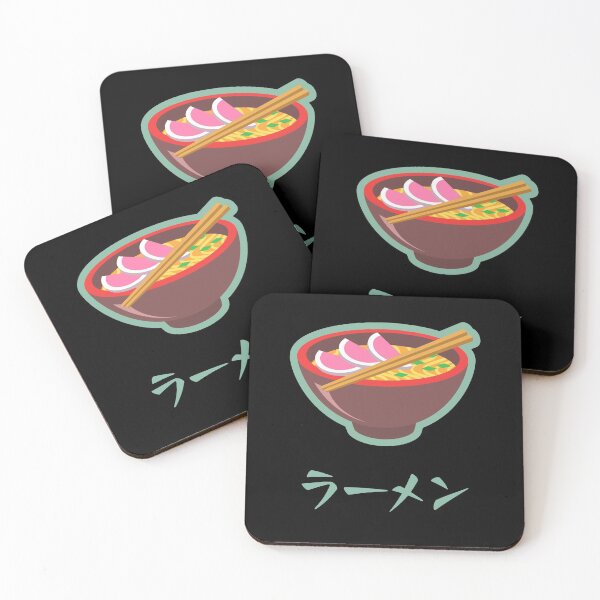 Item preview, japanese ramen noodles kanji designed and sold by Bizarro23.