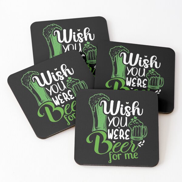 Item preview, Wish You Were Beer For Me | Green Beer designed and sold by Petra Becker.
