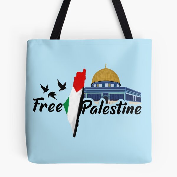 Item preview, Free palestine, dome of the rock, palestine map, palestine flag designed and sold by sweet dreamer.