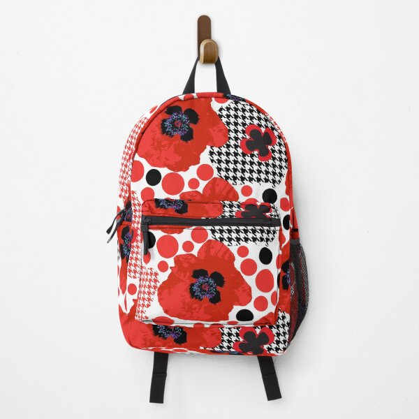 Item preview, Oriental Red Poppy Garden designed and sold by lolabekstudio.