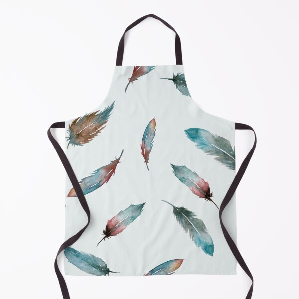 Item preview, blue watercolor soft feather  designed and sold by venus-ian.