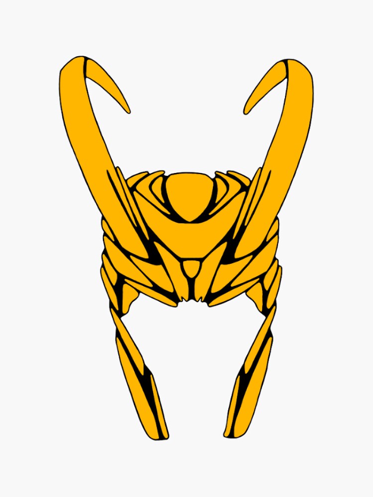 Loki All Over Helmet Print Gold Foil Juniors Leggings (Medium)